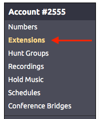 NocTel Talk Documentation > Provisioning a Yealink W76P Wireless Phone > Menu-Extensions.png